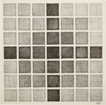 Spiegeling 10 werk op papier 25 x 25 cm (2016)